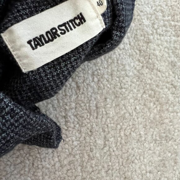 Taylor Stitch Cotton Plaid Long Sleeve Button Down Shirt 40 / M - Picture 2 of 8